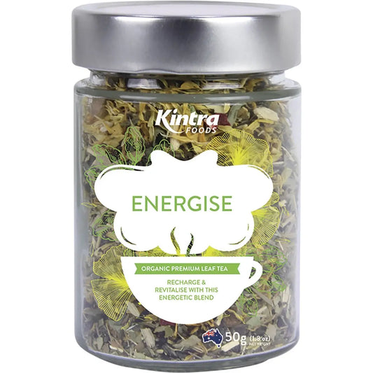 KINTRA FOODS Loose Leaf Tea Energise 50g KINTRA FOODS