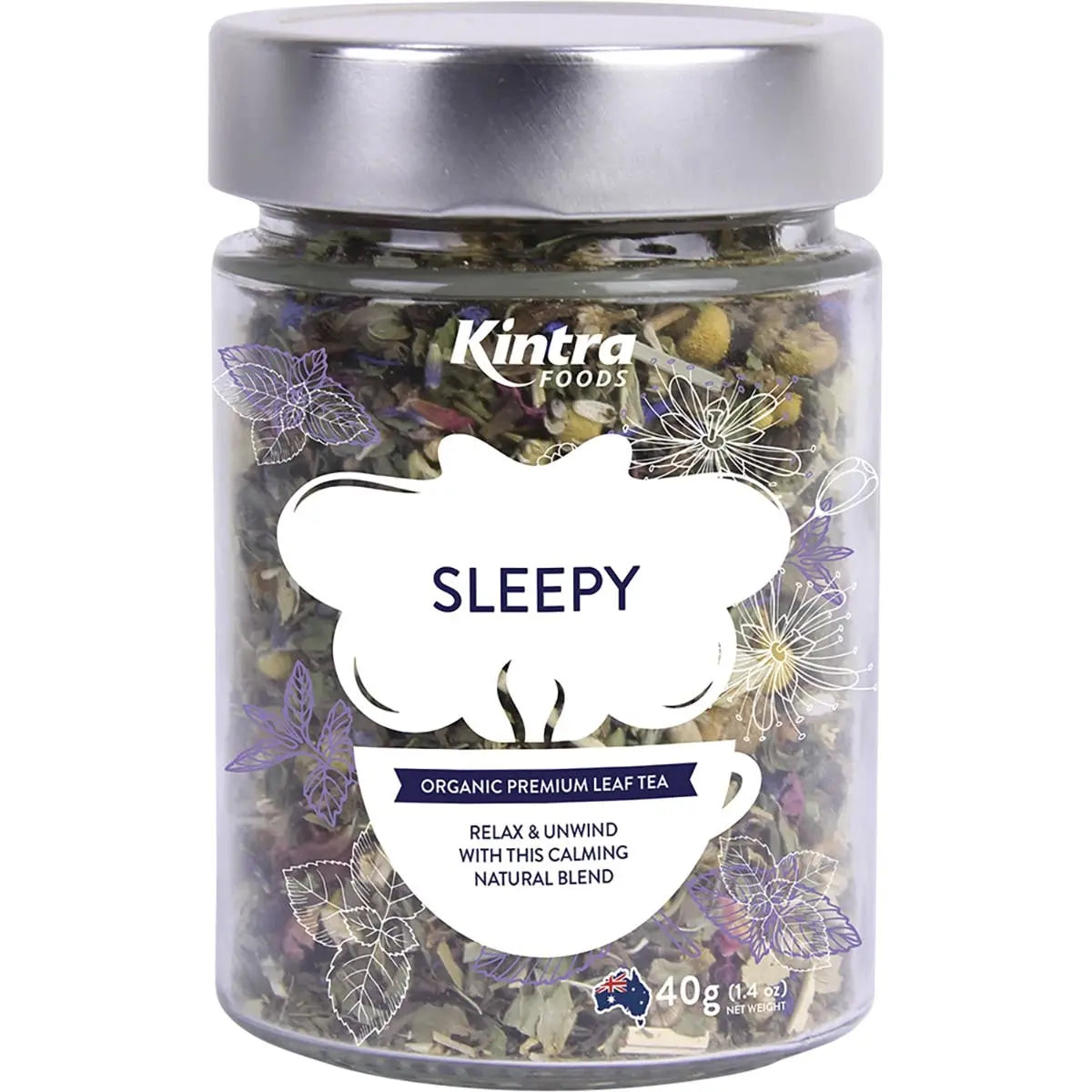 KINTRA FOODS Loose Leaf Tea Sleepy 40g KINTRA FOODS
