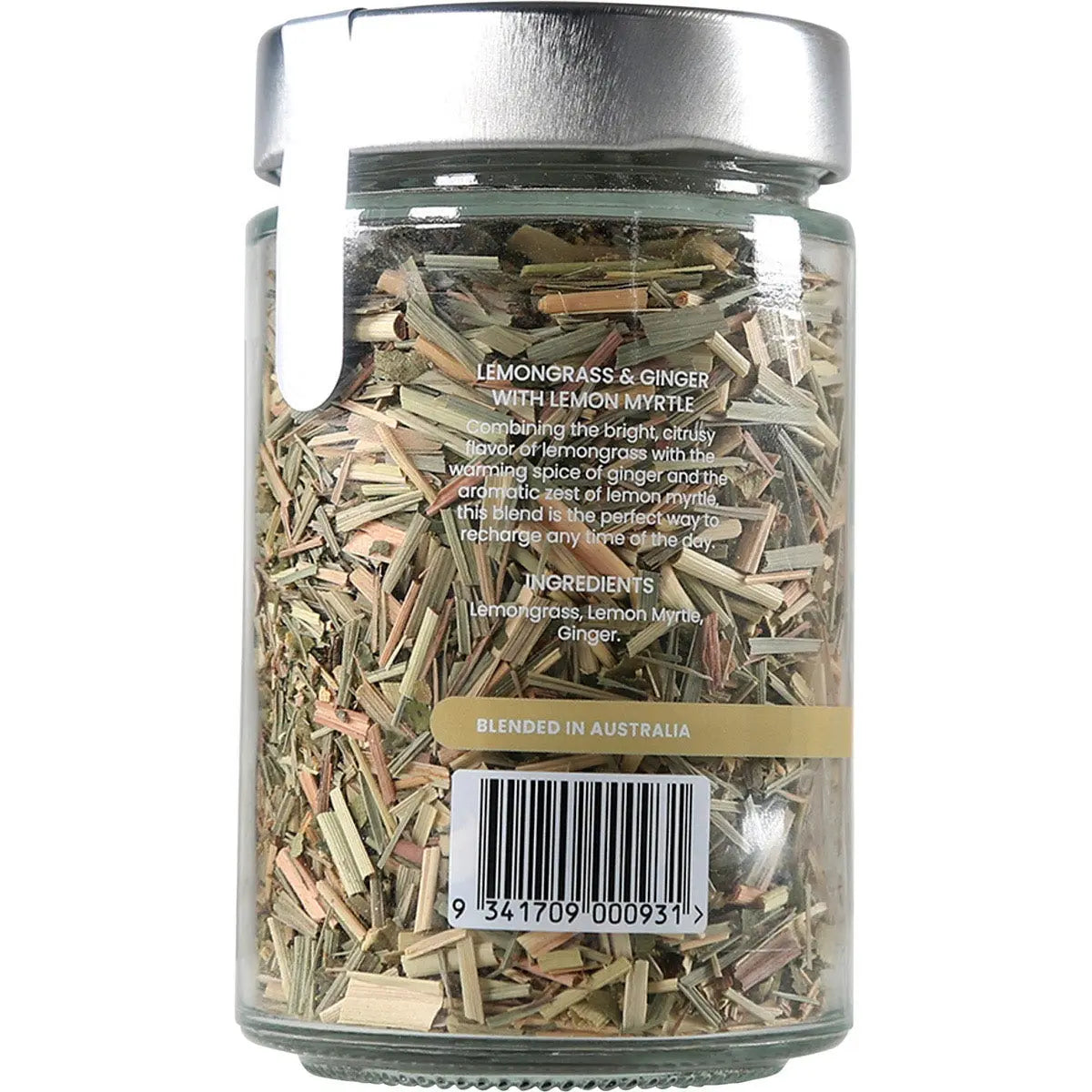 KINTRA FOODS Loose Leaf Tea Lemongrass & Ginger W/Lemon Myrtle 70g KINTRA FOODS