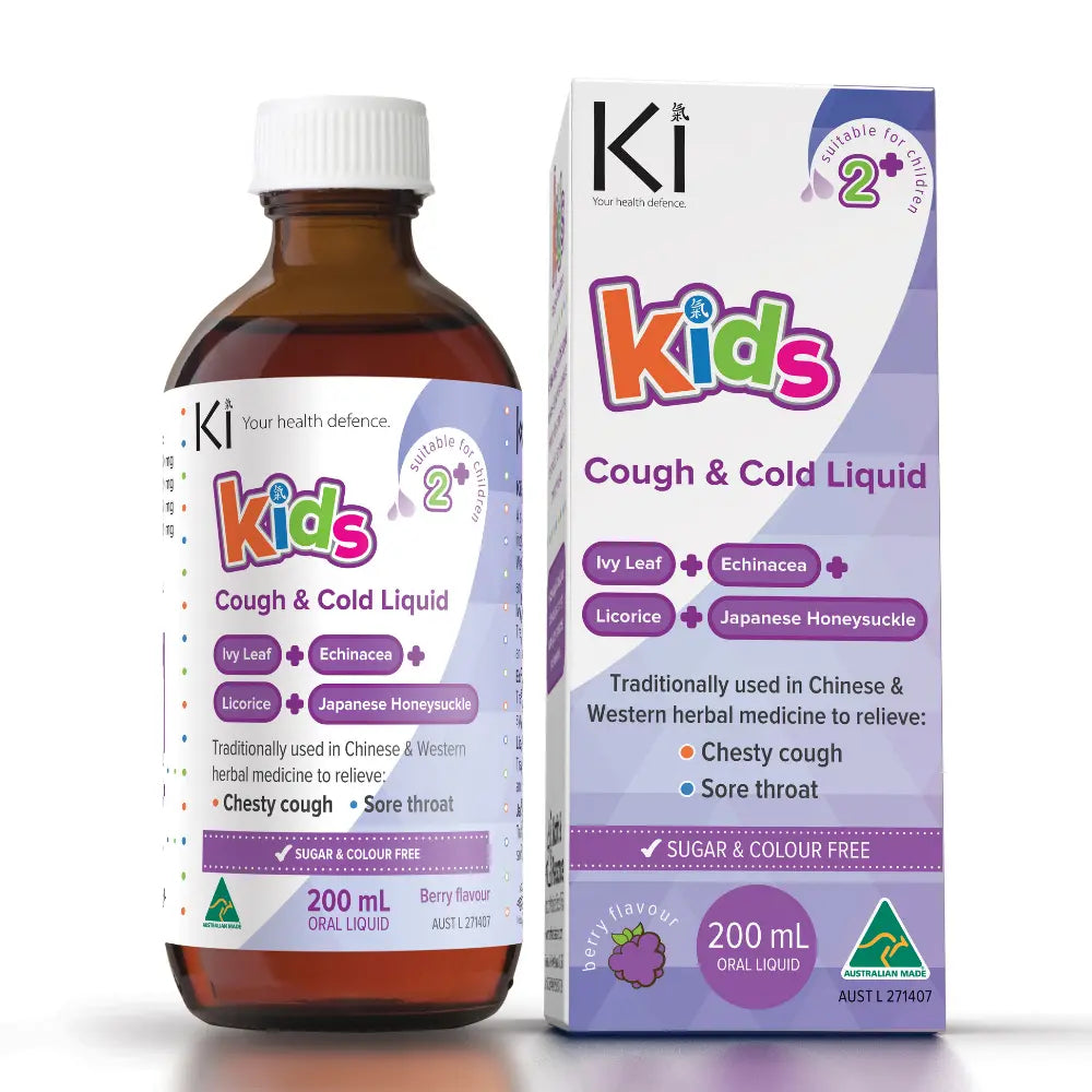 MARTIN & PLEASANCE Ki Kids Cough & Cold Liquid 200ml MARTIN & PLEASANCE