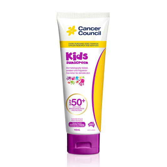 Cancer Council SPF 50+ Kids 110ml Tube - Cutprice Online