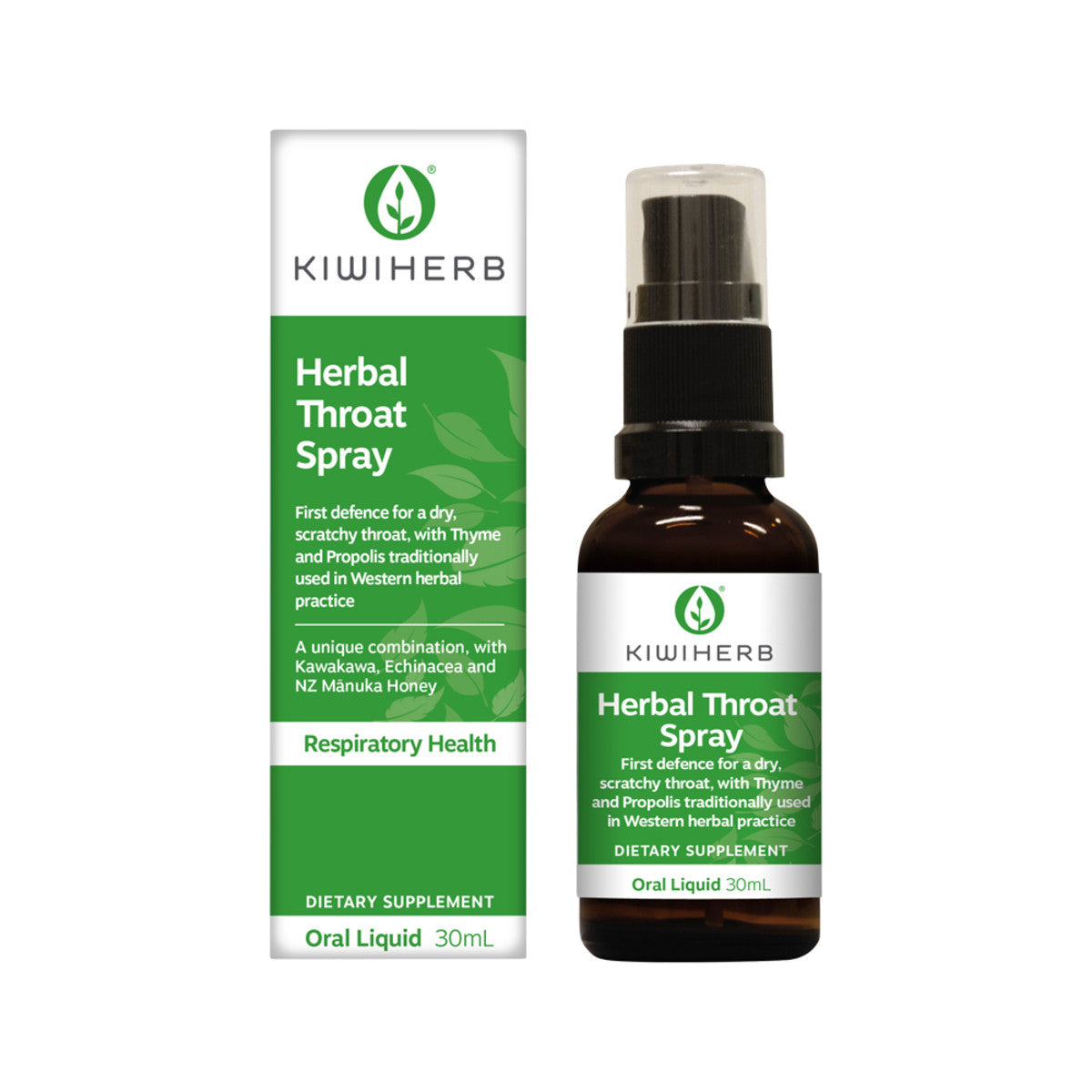 Kiwiherb Herbal Throat Spray 30ml - Cutprice Online