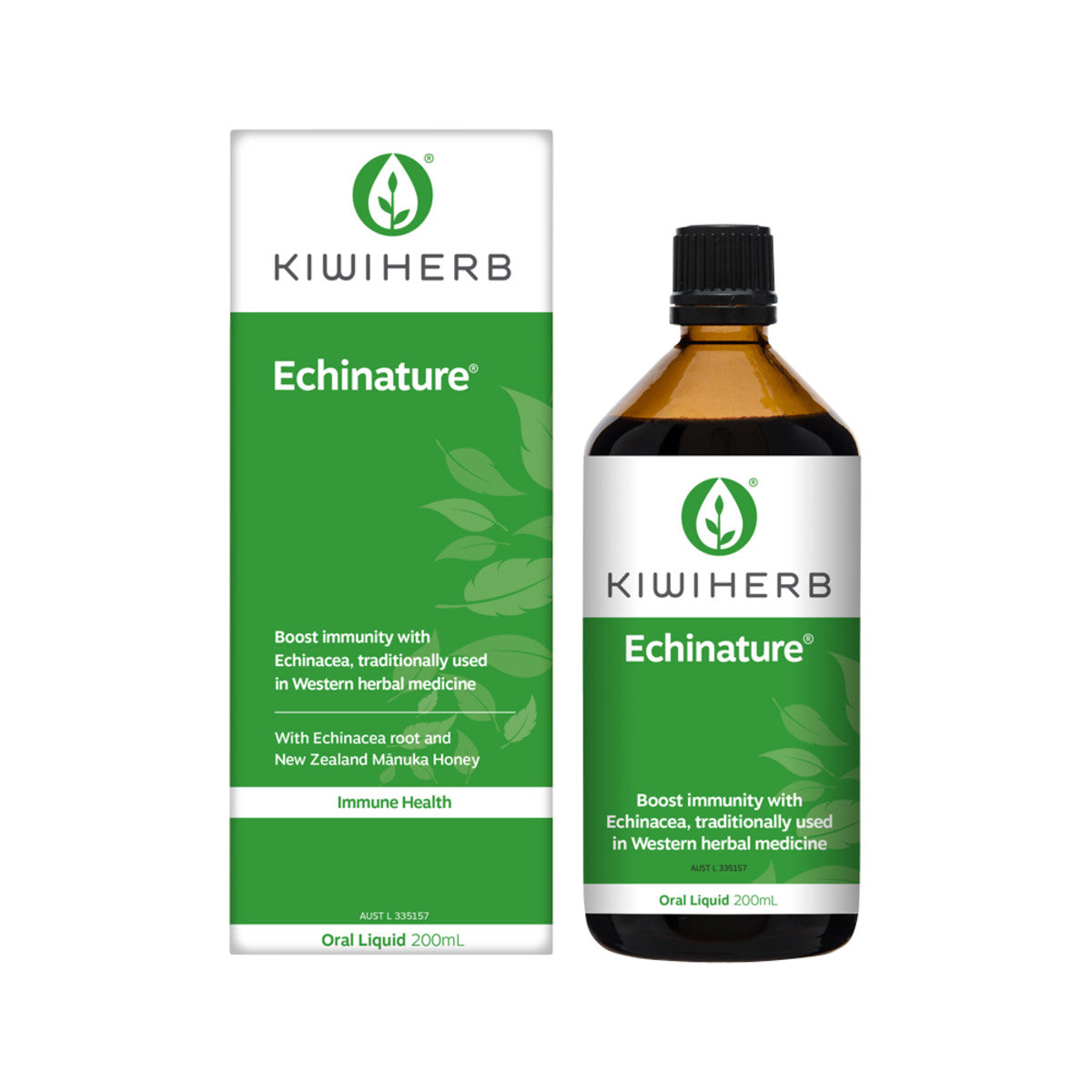 Kiwiherb Organic Echinature Oral Liquid 200ml - Cutprice Online