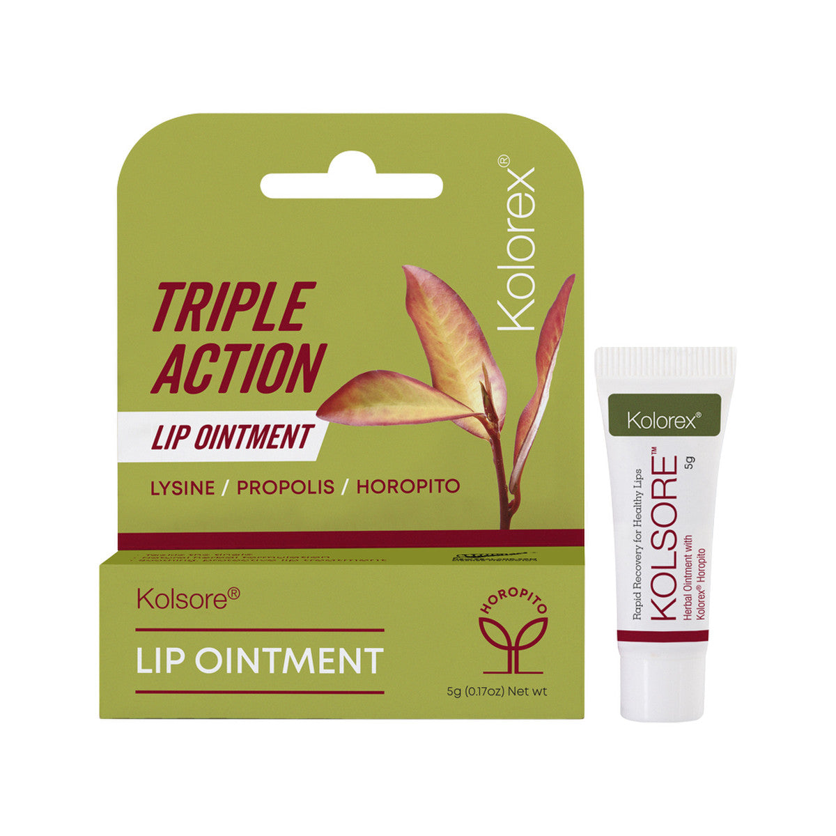Kolorex Kolsore Triple Action Lip Ointment 5g - Cutprice Online