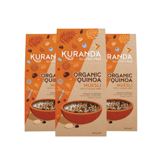 Kuranda Wholefoods Gluten Free Muesli Organic Quinoa 3kg - Cutprice Online