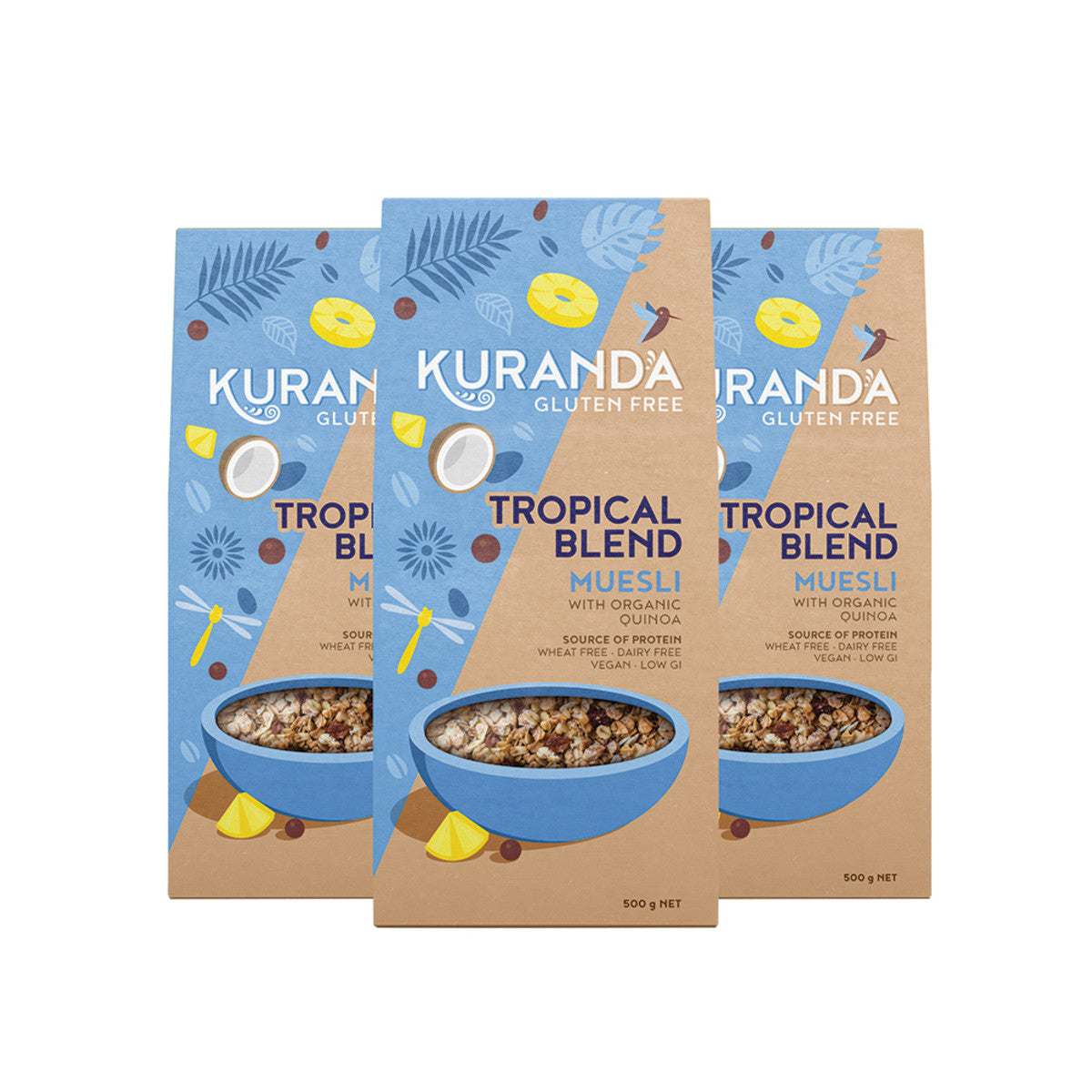 Kuranda Wholefoods Gluten Free Muesli Tropical Blend 3kg - Cutprice Online