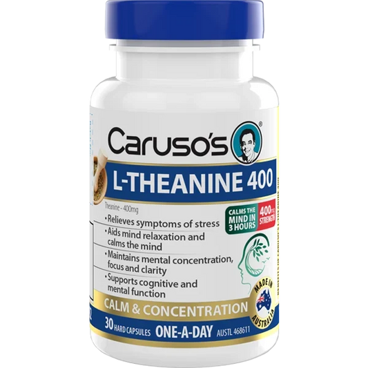 Caruso's L-Theanine 400 30 Capsules