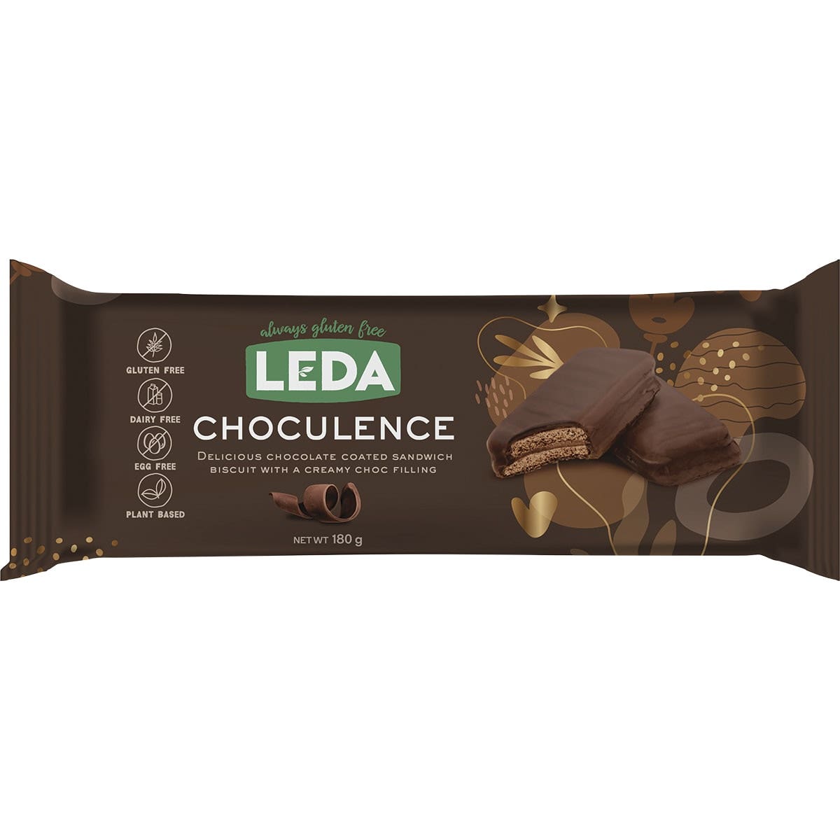 Leda Choculence Biscuit 180g (Pack of 12) - Cutprice Online