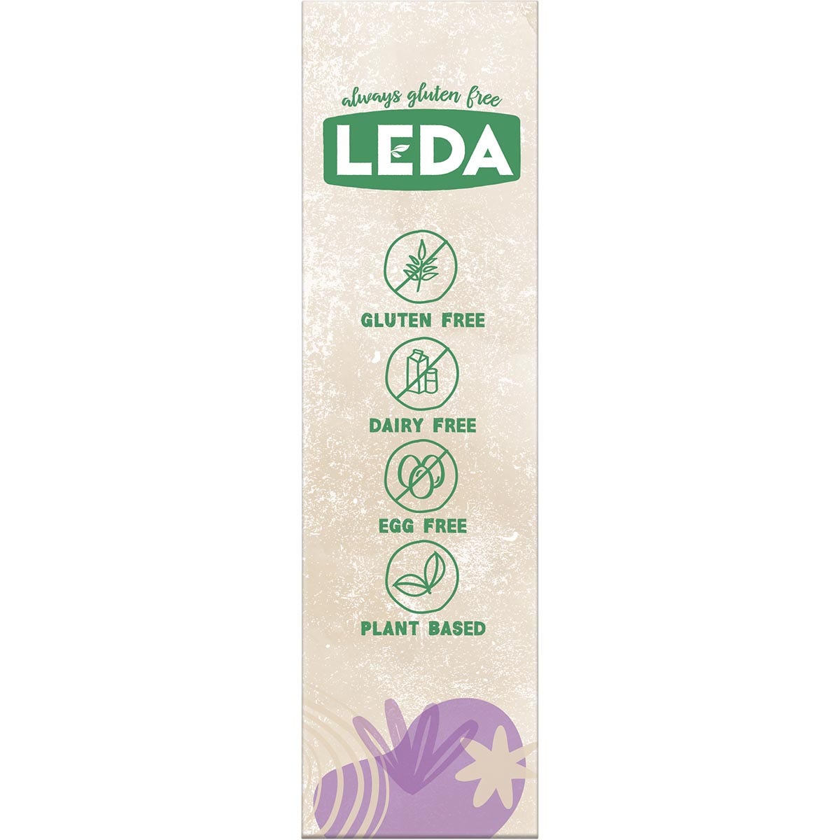Leda Baked Fruit Filled Bars Triple Berry Multipack 6x190g LEDA