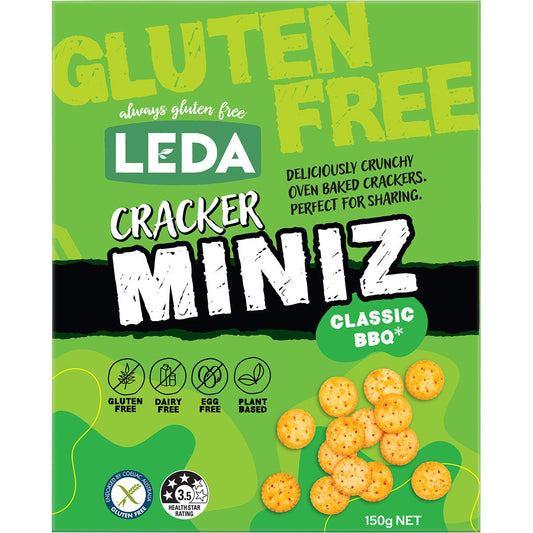LEDA Cracker Miniz Classic BBQ 6x150g - Cutprice Online