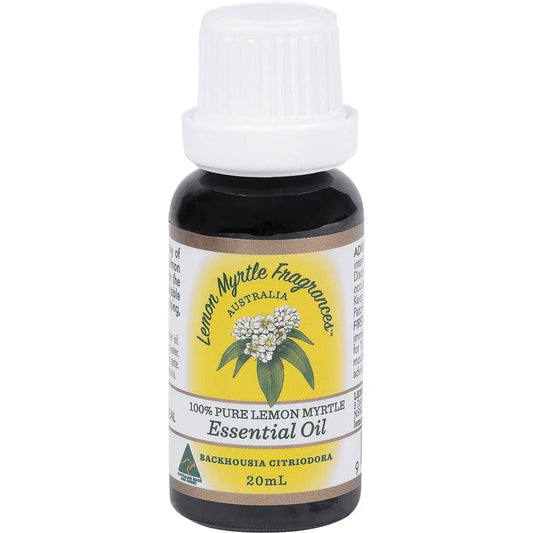 LEMON MYRTLE FRAGRANCES Essential Oil (100%) 20ml LEMON MYRTLE