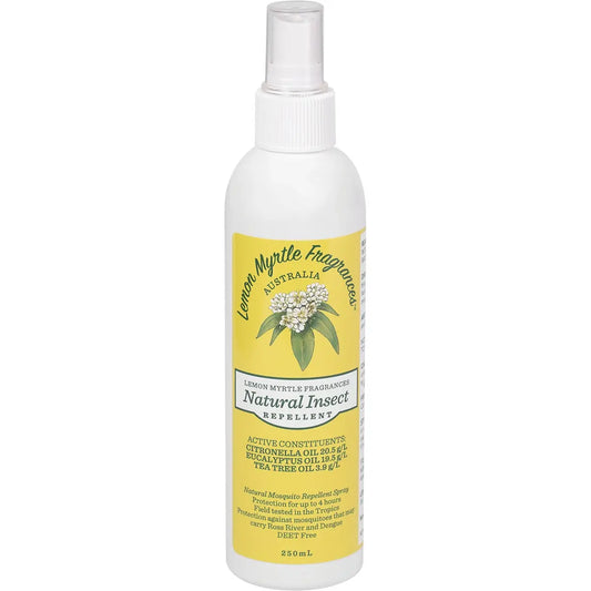 LEMON MYRTLE FRAGRANCES Natural Insect Repellent 250ml LEMON MYRTLE