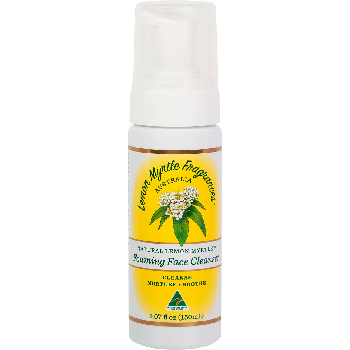 LEMON MYRTLE FRAGRANCES Foaming Face Cleanser 150ml - Cutprice Online