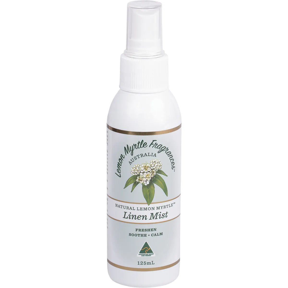 Lemon Myrtle Fragrances Linen Mist 125ml LEMON MYRTLE
