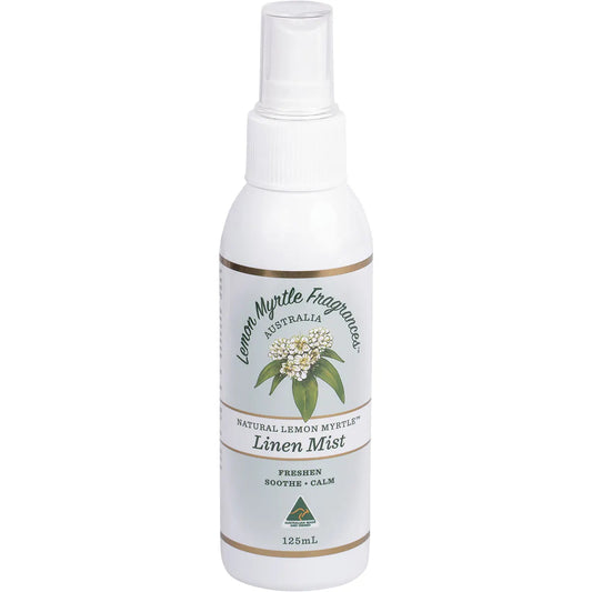 Lemon Myrtle Fragrances Linen Mist 125ml LEMON MYRTLE