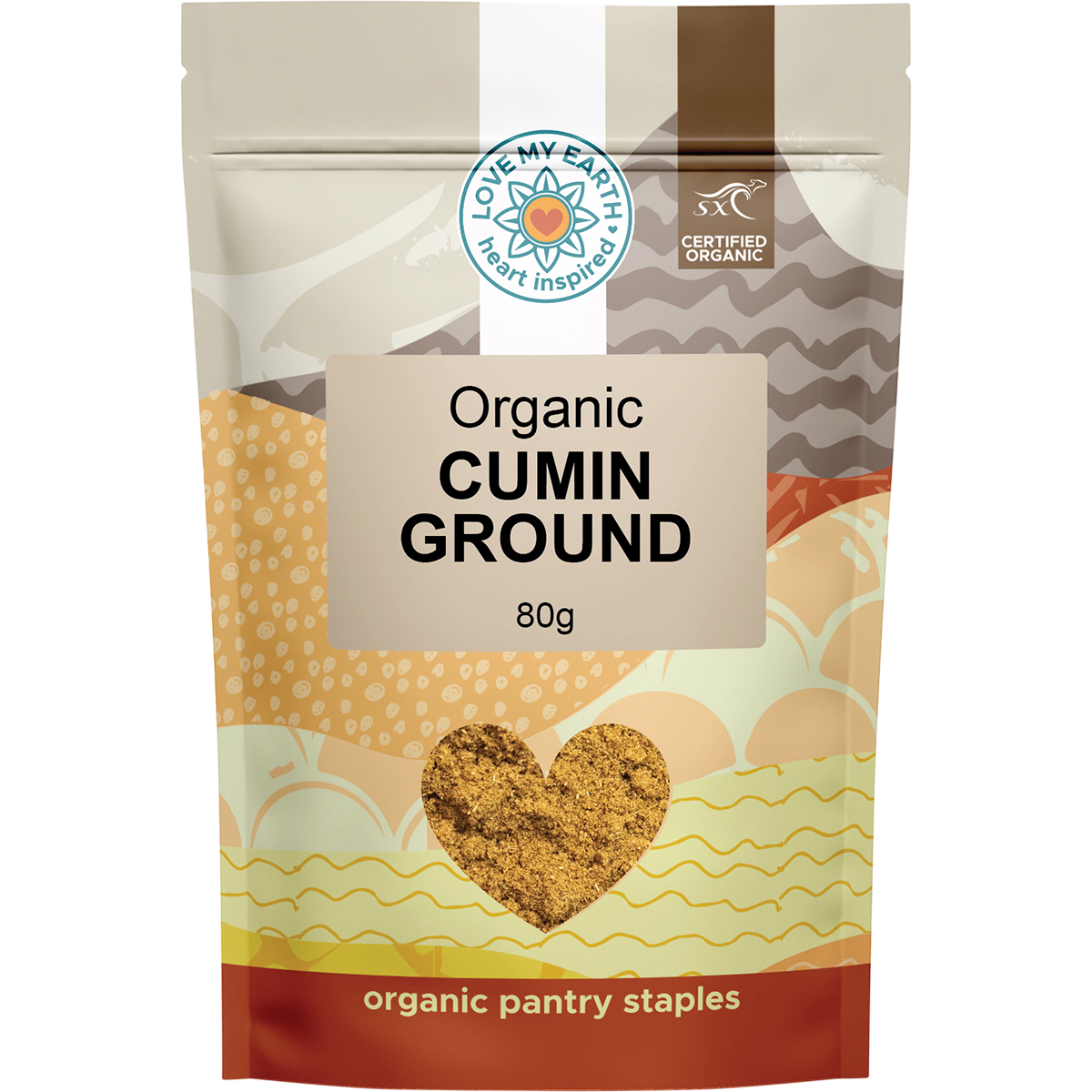 Love My Earth Organic Ground Cumin 80g
