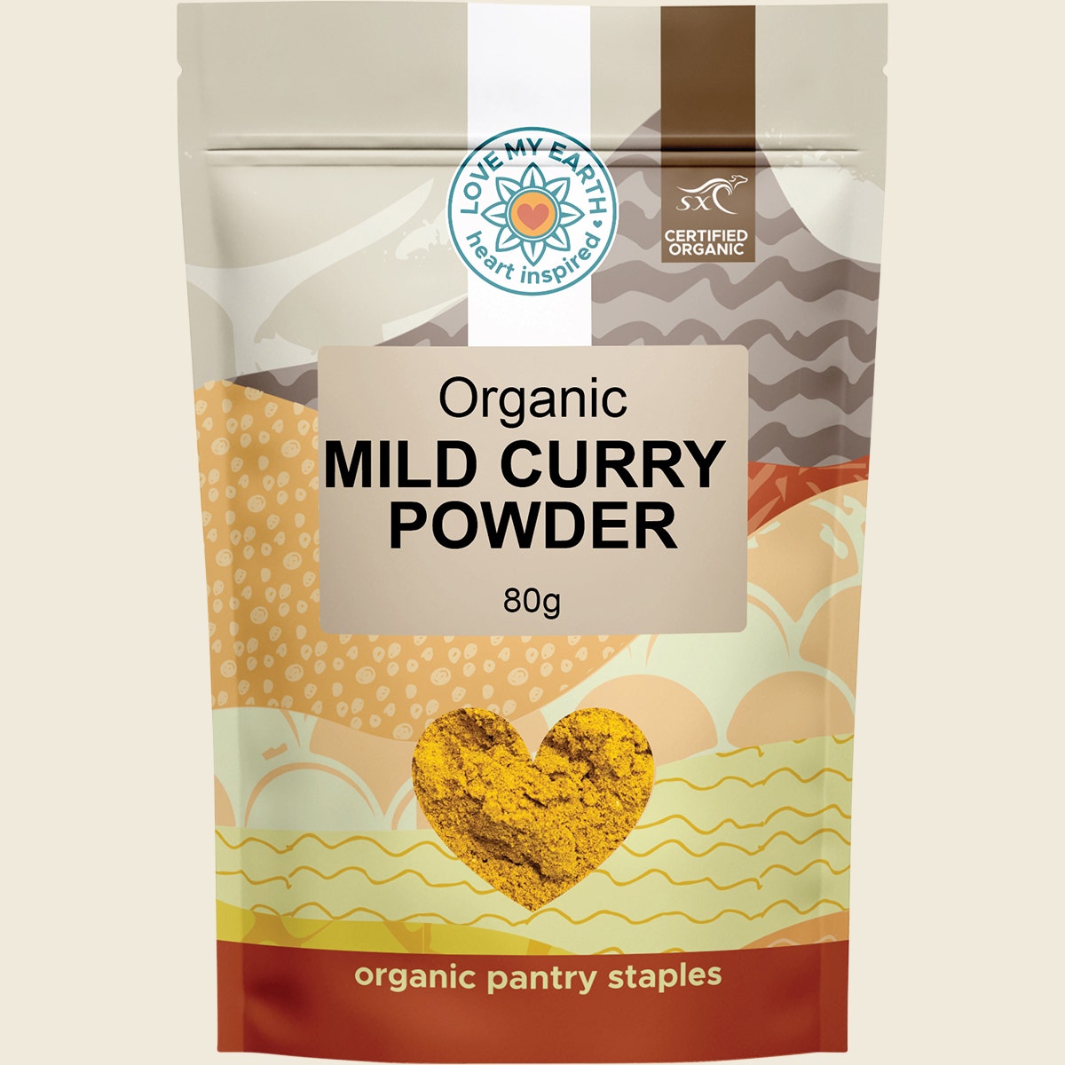 Love My Earth Organic Mild Curry Powder 80g