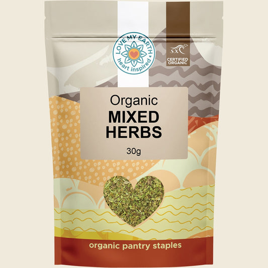 Love My Earth Organic Mixed Herbs 30g