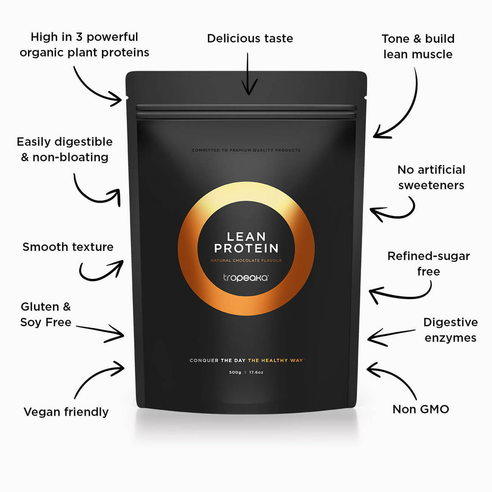 Tropeaka Lean Protein Choc Honeycomb 750g - Cutprice Online
