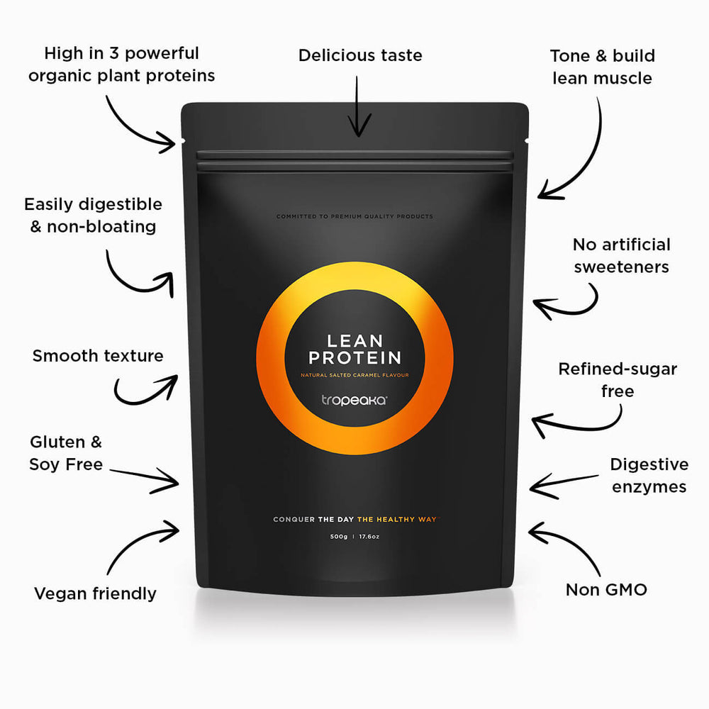 Tropeaka Lean Protein Salted Caramel 500g - Cutprice Online