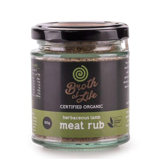 Broth Of Life Organic Meat Rub Herbaceous Lamb 100G - Cutprice Online