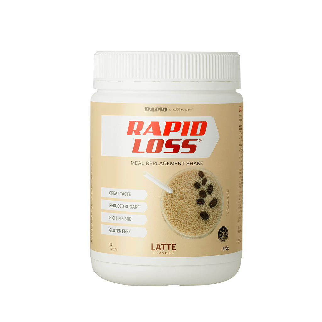 Rapid Loss Latte Meal Replacement Shake 575g - Cutprice Online