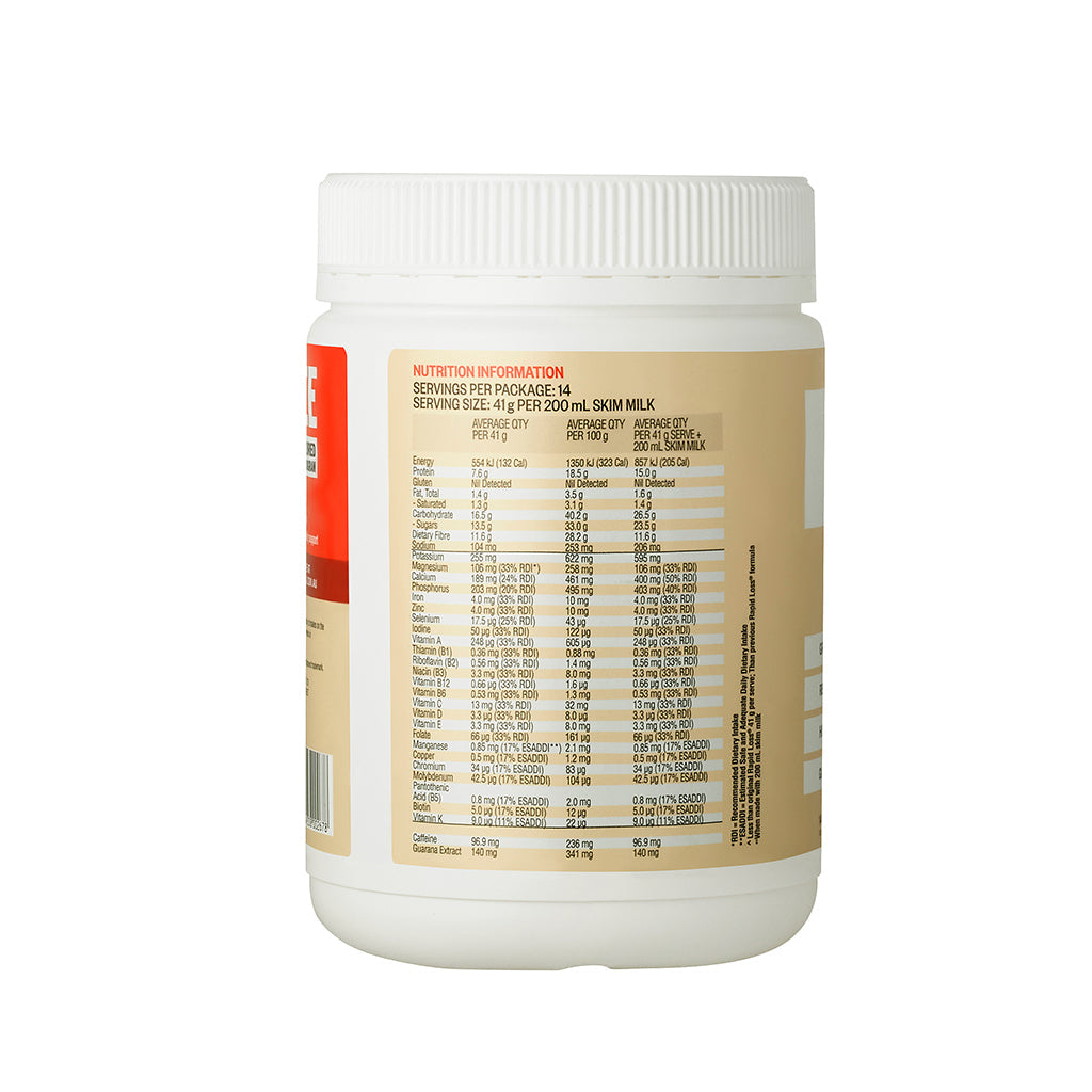 Rapid Loss Latte Meal Replacement Shake 575g - Cutprice Online