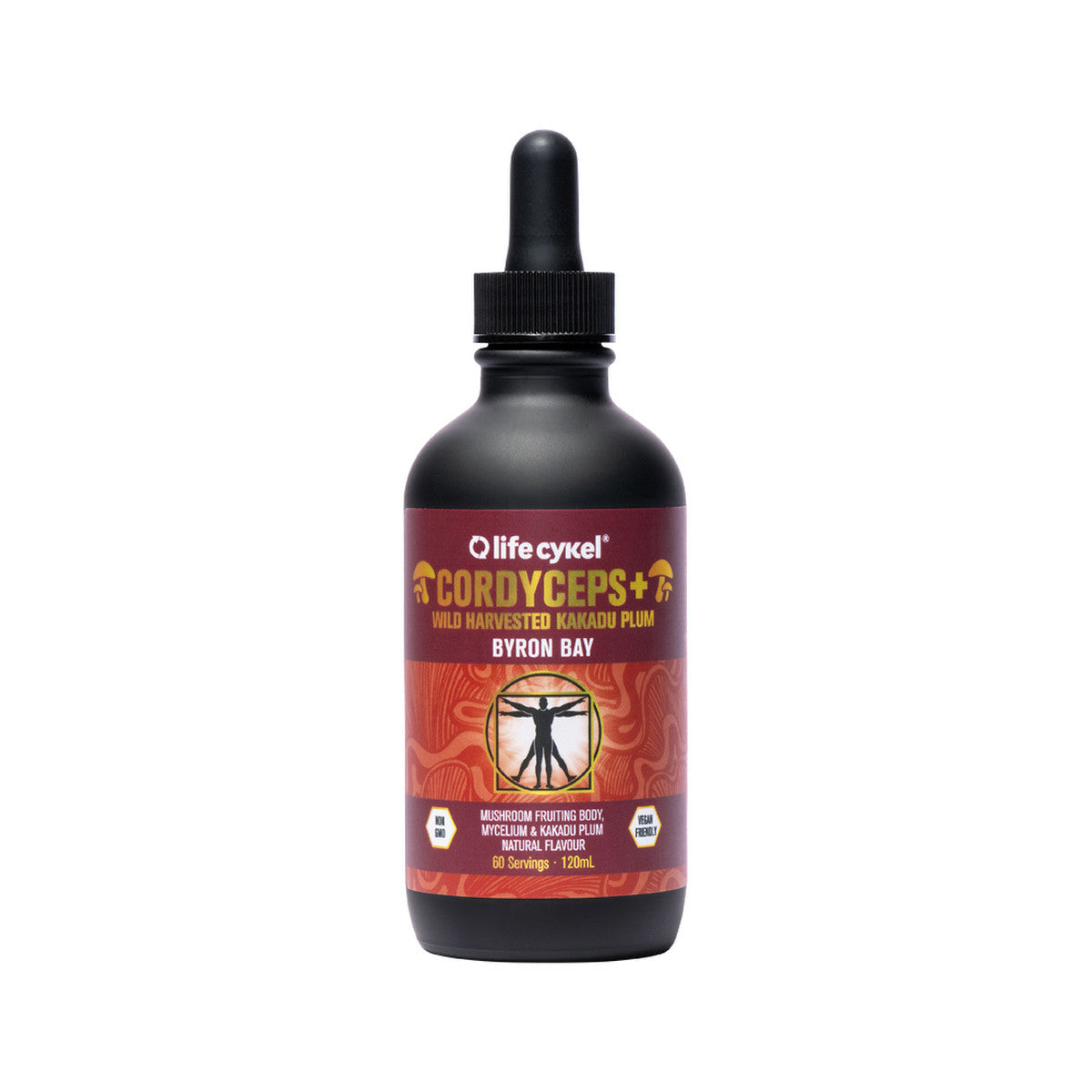 Life Cykel Cordyceps + Wild Harvested Kakadu Plum 120ml - Cutprice Online