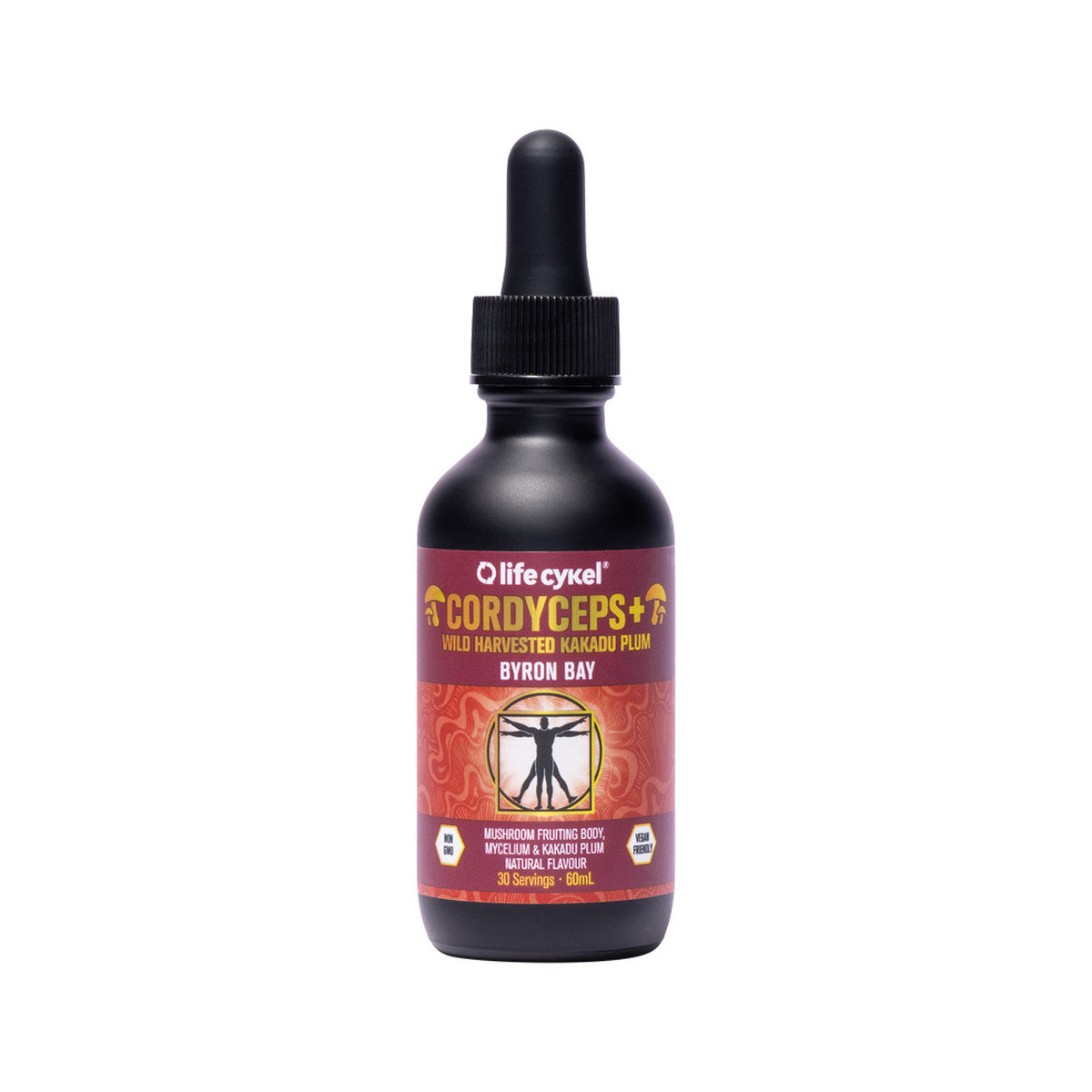 Life Cykel Cordyceps + Wild Harvested Kakadu Plum 60ml - Cutprice Online