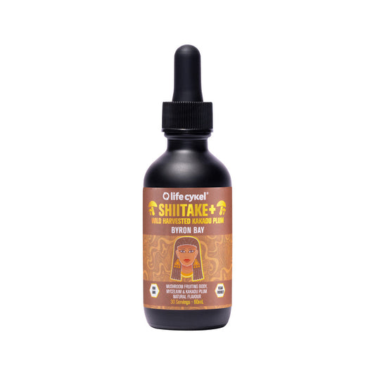 Life Cykel Shiitake + Wild Harvested Kakadu Plum 60ml - Cutprice Online