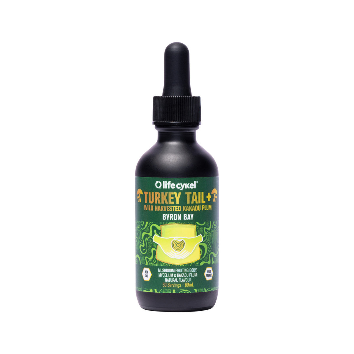Life Cykel Turkey Tail + Wild Harvested Kakadu Plum 60ml - Cutprice Online