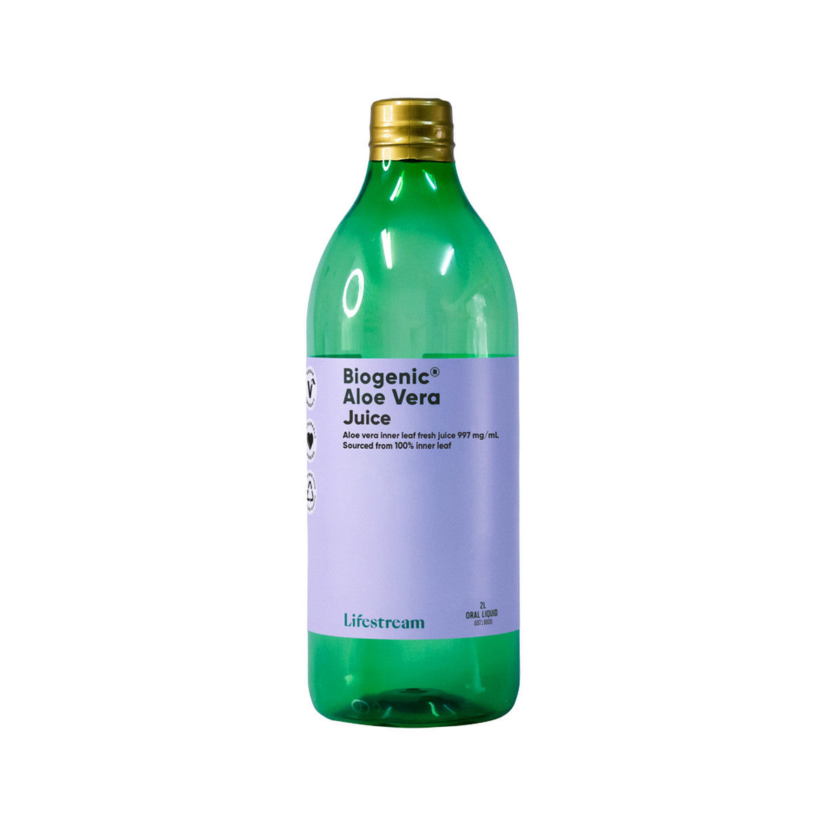 Lifestream Biogenic Aloe Vera Juice 2L - Cutprice Online