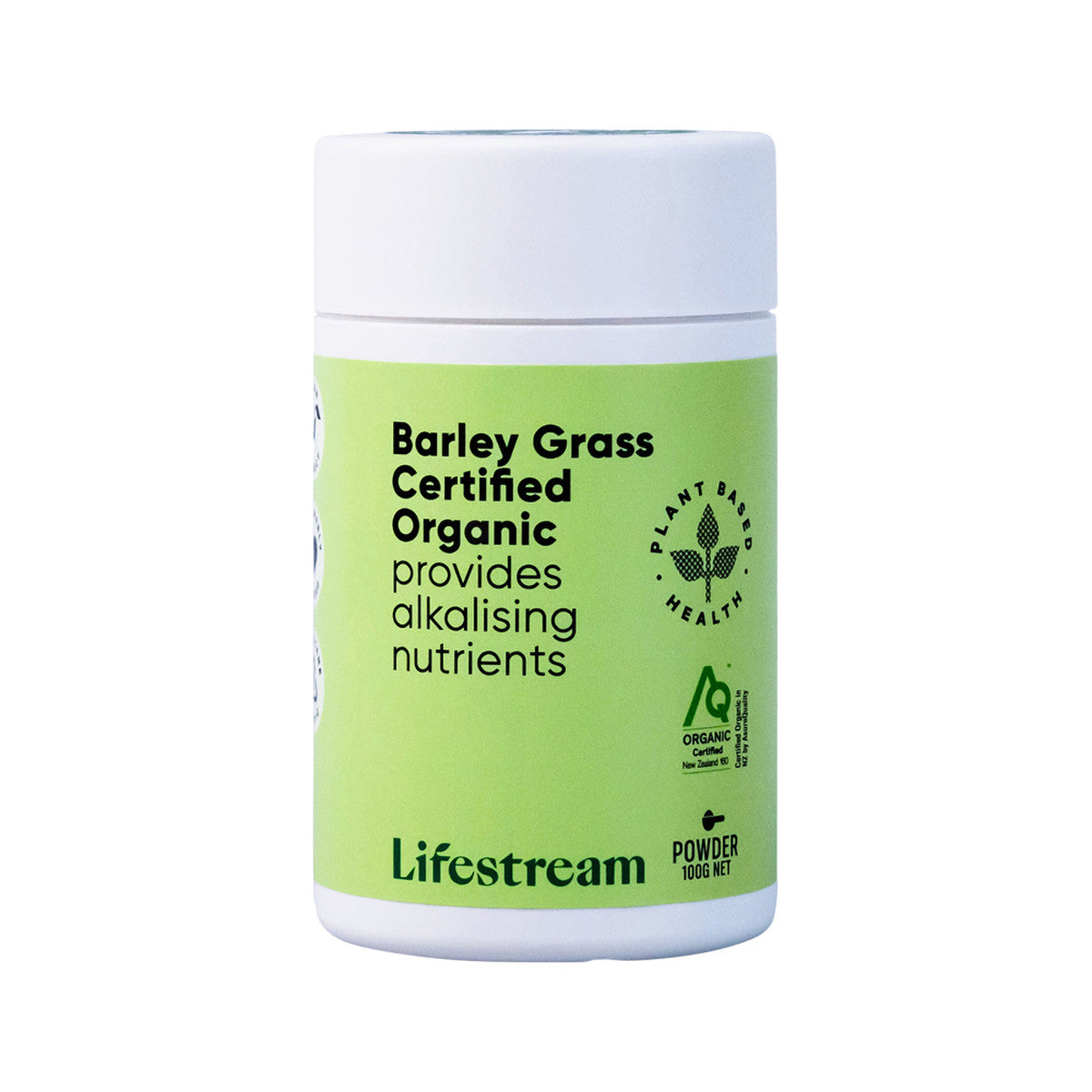 Lifestream Barley Grass Certified Organic Powder 100g - Cutprice Online