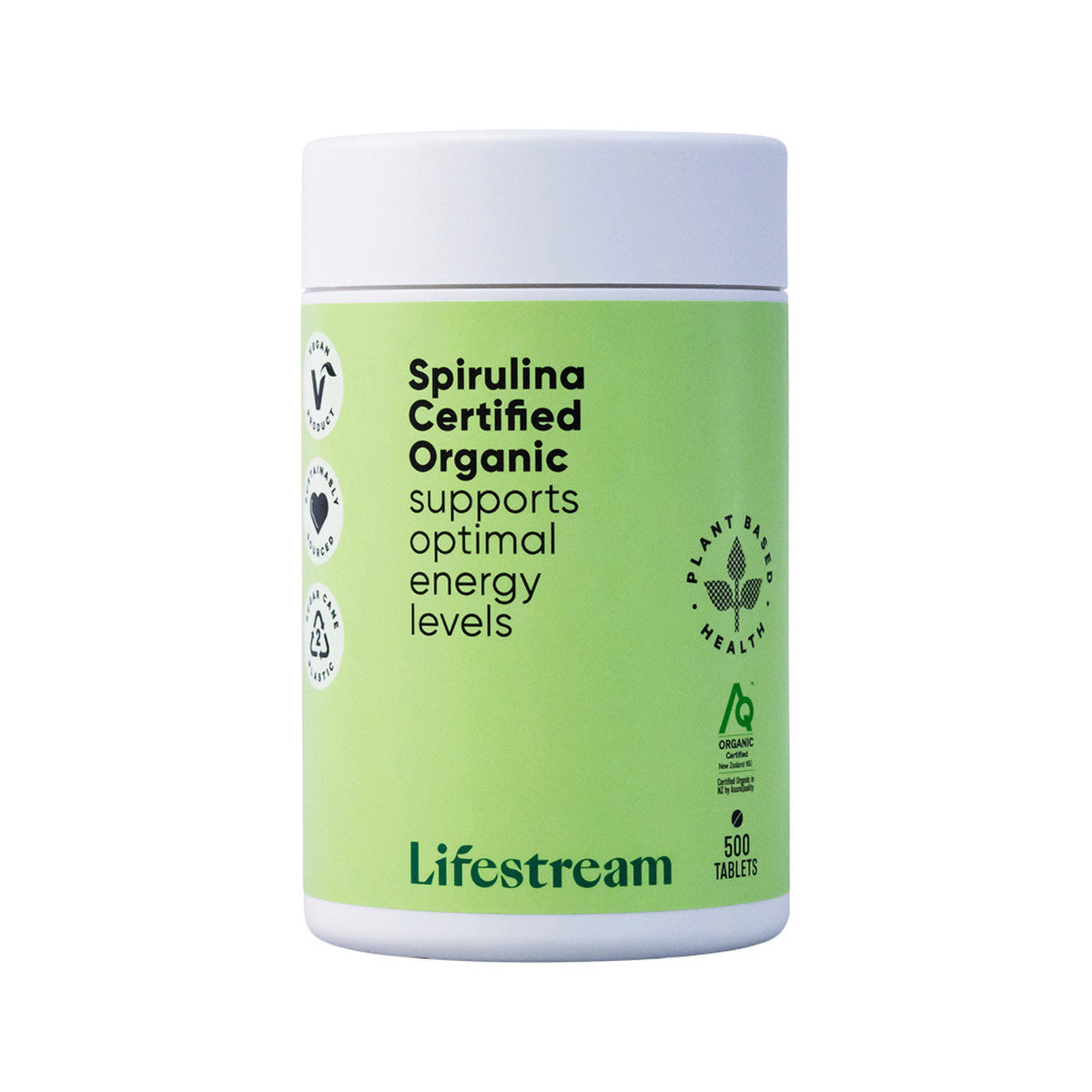 Lifestream Spirulina Certified Organic 500t - Cutprice Online