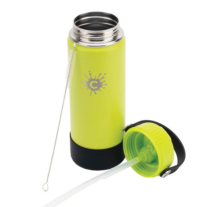 Cheeki Stainless Steel Bottle Adventure Lime 750ml - Cutprice Online