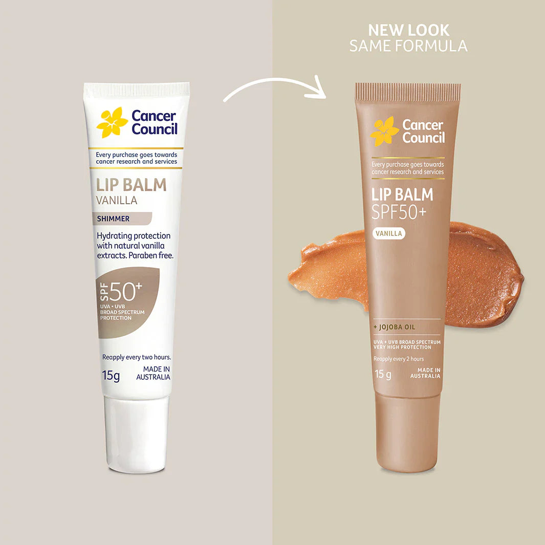 Cancer Council SPF 50+ Vanilla Lip Balm - Cutprice Online
