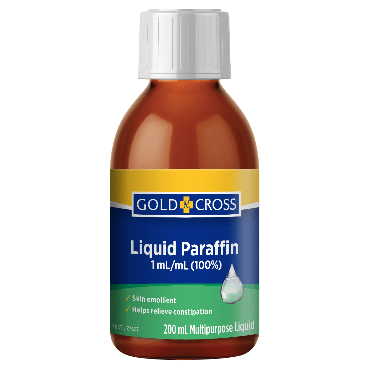 Gold Cross Liqued Paraffin B.P 200 ml - Cutprice Online