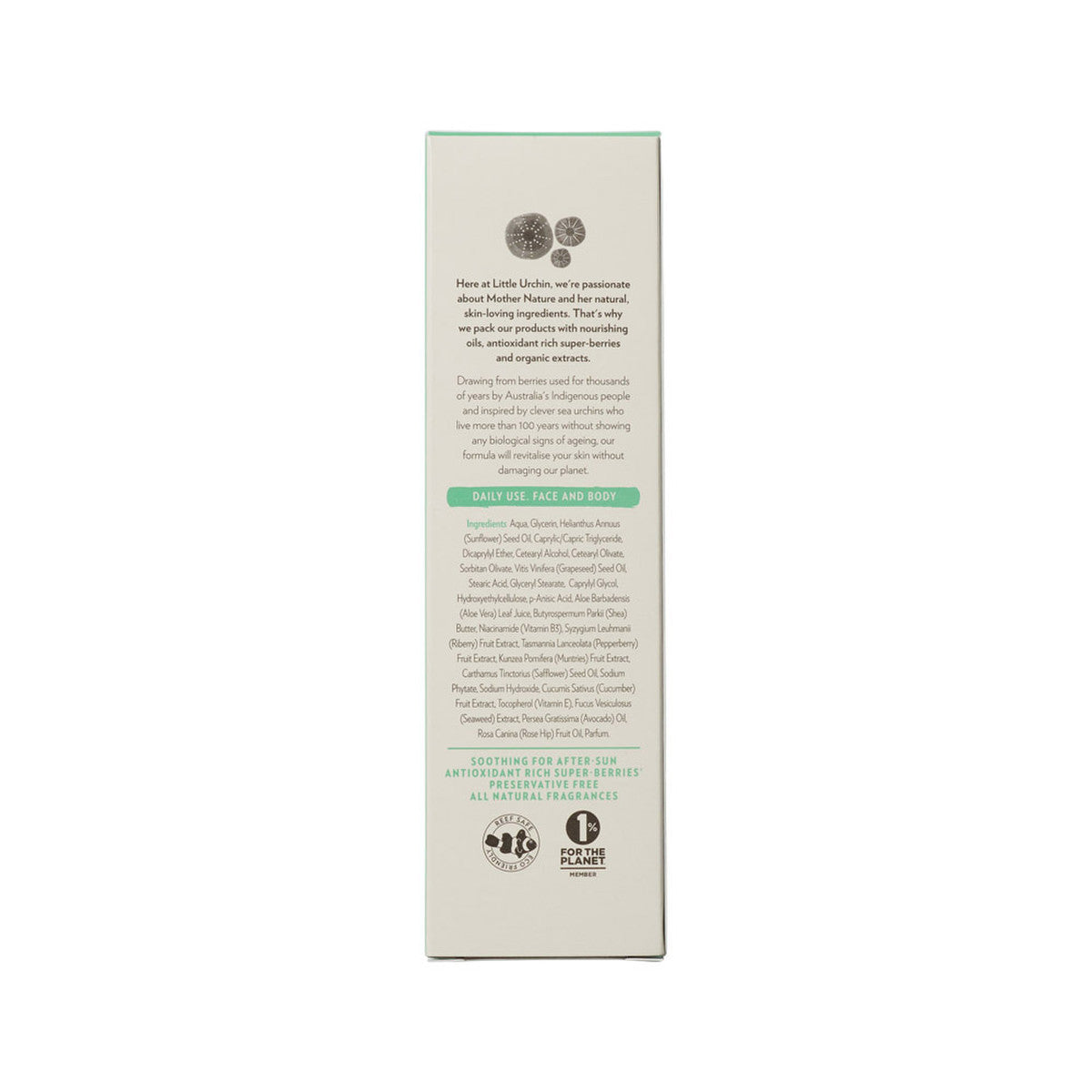 Little Urchin Natural Daily Moisturiser 100g - Cutprice Online
