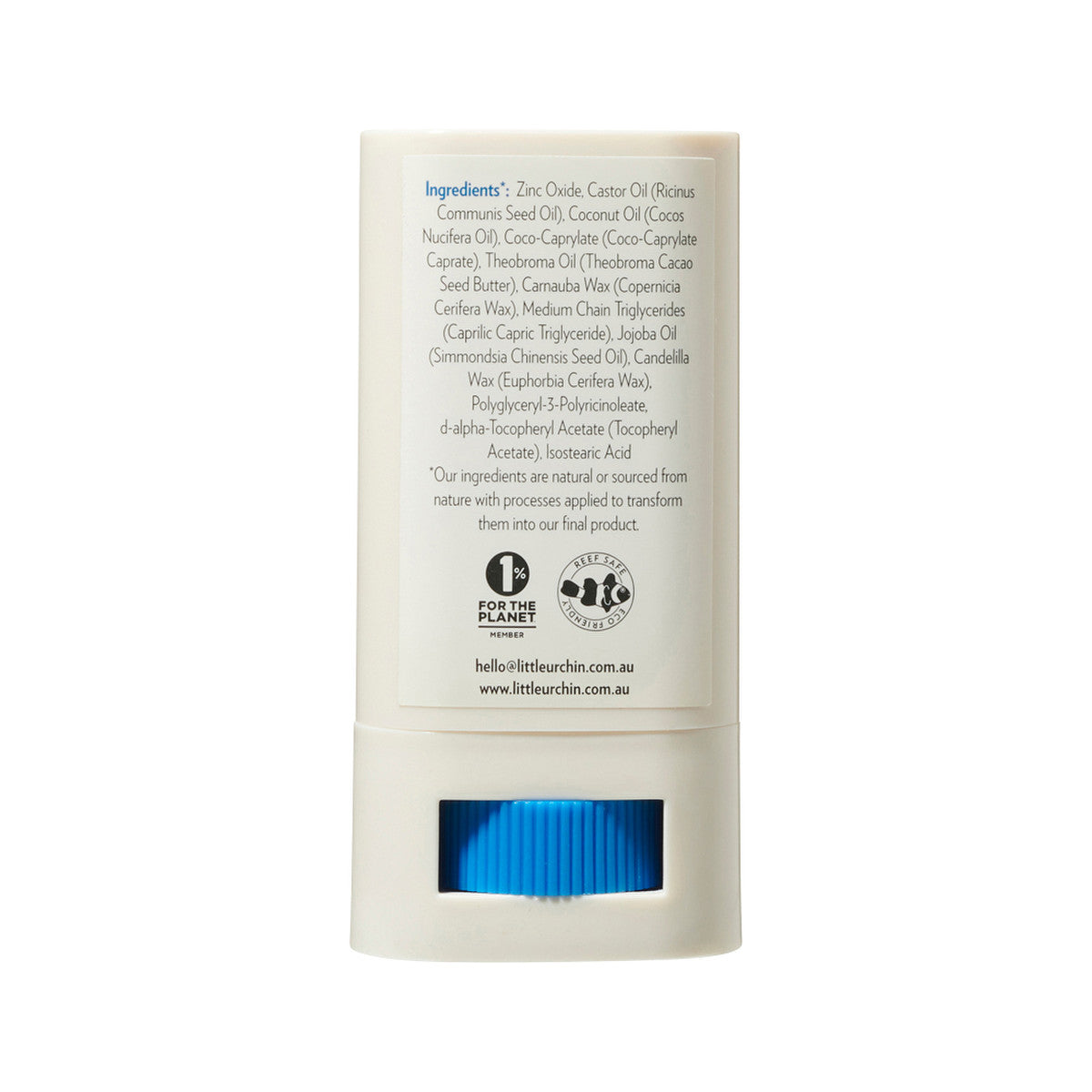 Little Urchin Natural Sunscreen Zinc Stick Clear SPF 50+ 20g - Cutprice Online