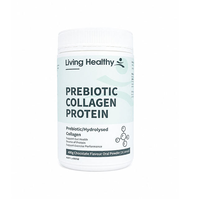 Living Healthy Prebiotic Collagen Protein Powder 400g