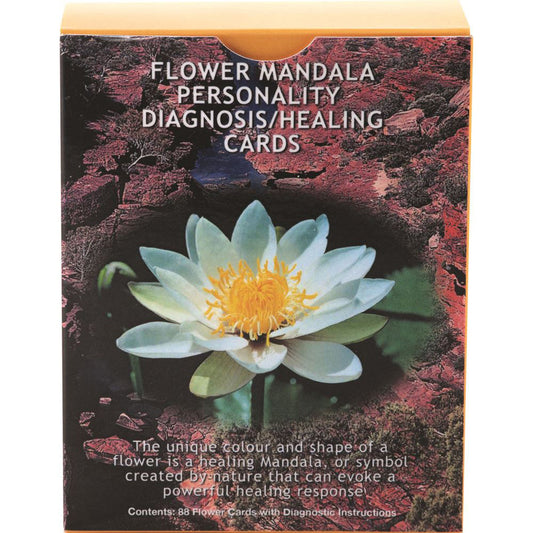 Living Essences of Australia Insight Cards: Flower Mandala Personality Diagnosis/Healing Cards x 88 Pack - Cutprice Online
