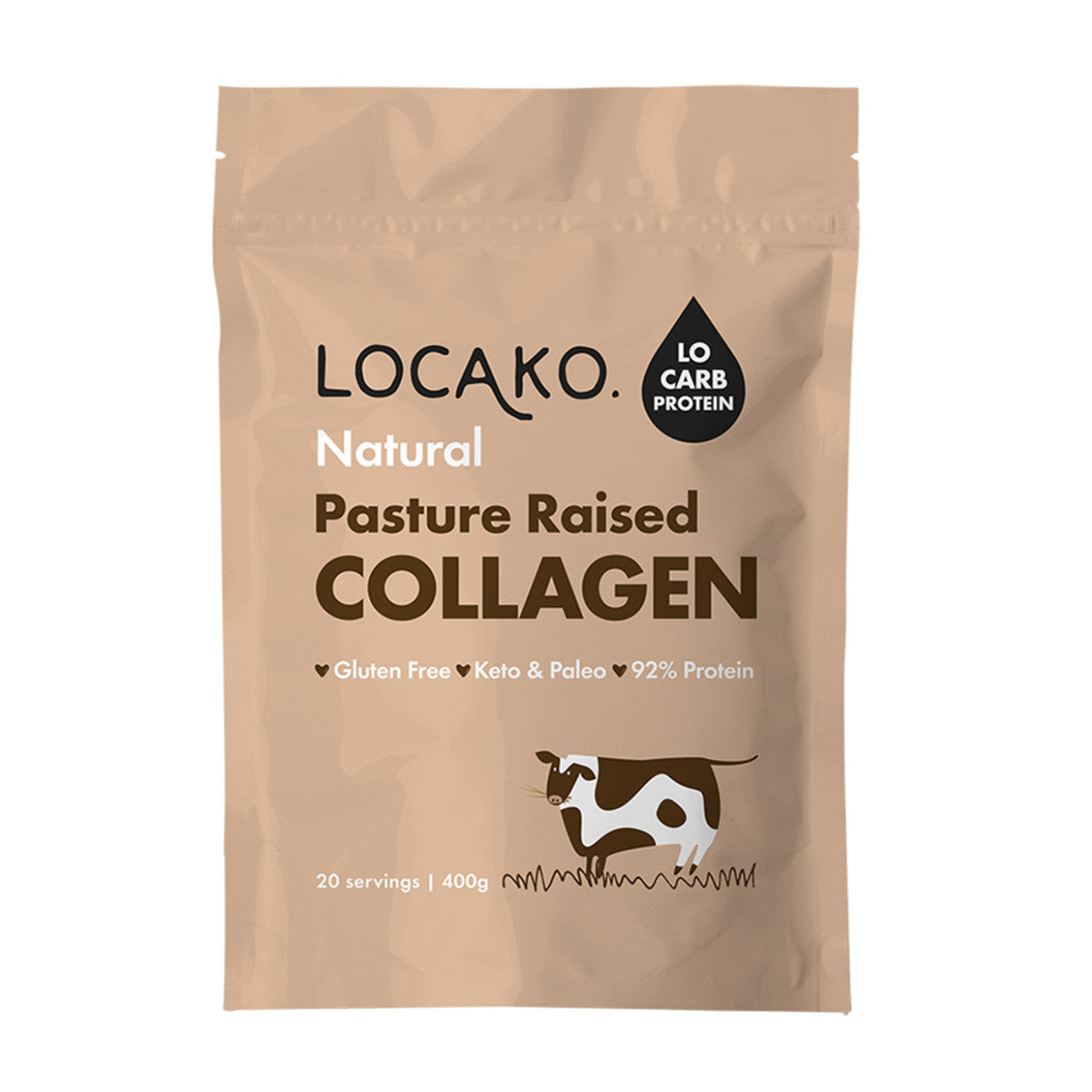 Locako Collagen Pasture Raised Natural 400g - Cutprice Online