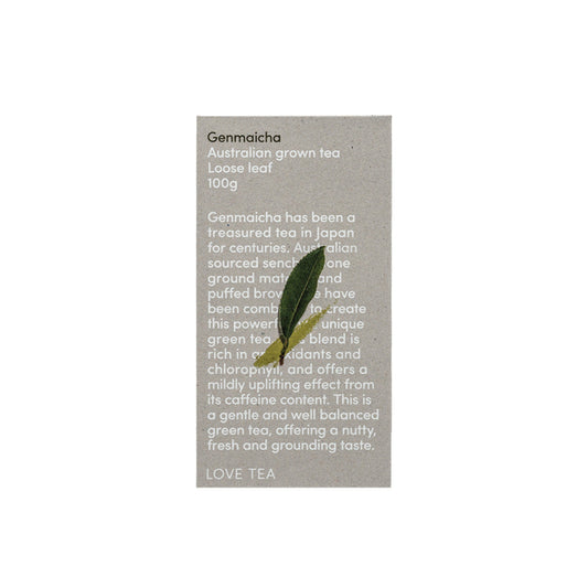 Love Tea Genmaicha Tea Loose Leaf 100g - Cutprice Online