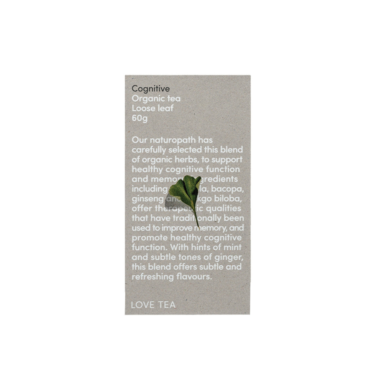Love Tea Organic Cognitive Tea Loose Leaf 60g - Cutprice Online