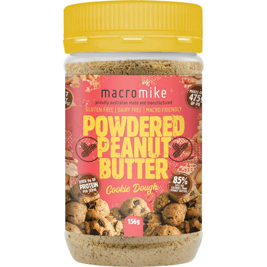 MACRO MIKE Powdered Peanut Butter Cookie Dough 156g MACRO MIKE