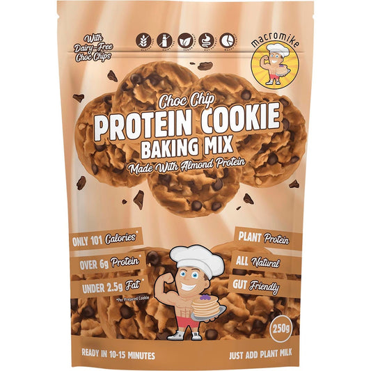Macro Mike Protein Cookie Baking Mix Choc Chip 250g - Cutprice Online