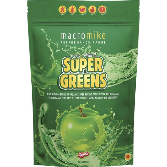 MACRO MIKE Super Greens Apple 300g MACRO MIKE