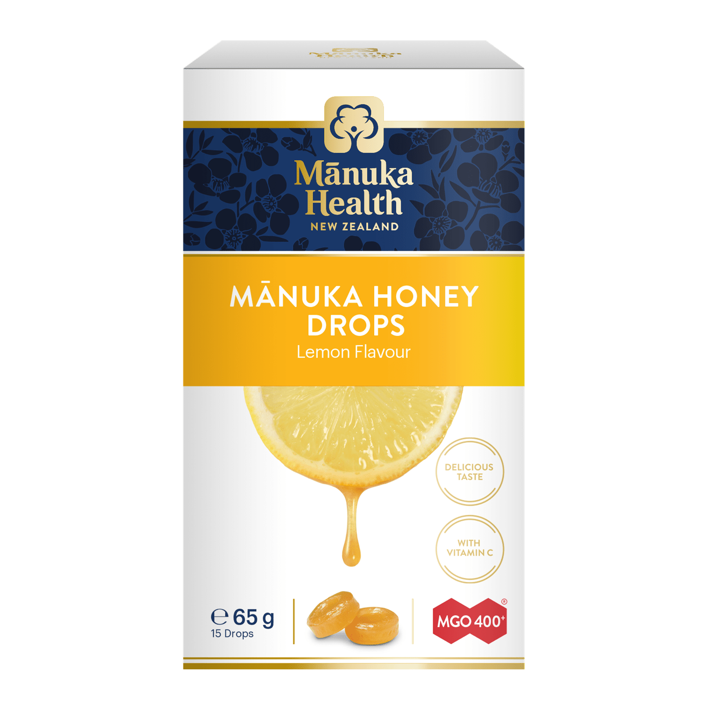 Manuka Health Lozenges Manuka&Lemon MGO400+ 15s - Cutprice Online