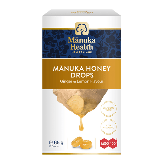 Manuka Health Lozenges Lemon&Ginger MGO400+ 15s - Cutprice Online