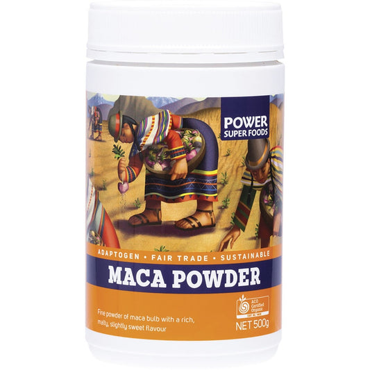Power Super Foods Maca Powder Cylinder 500g - Cutprice Online